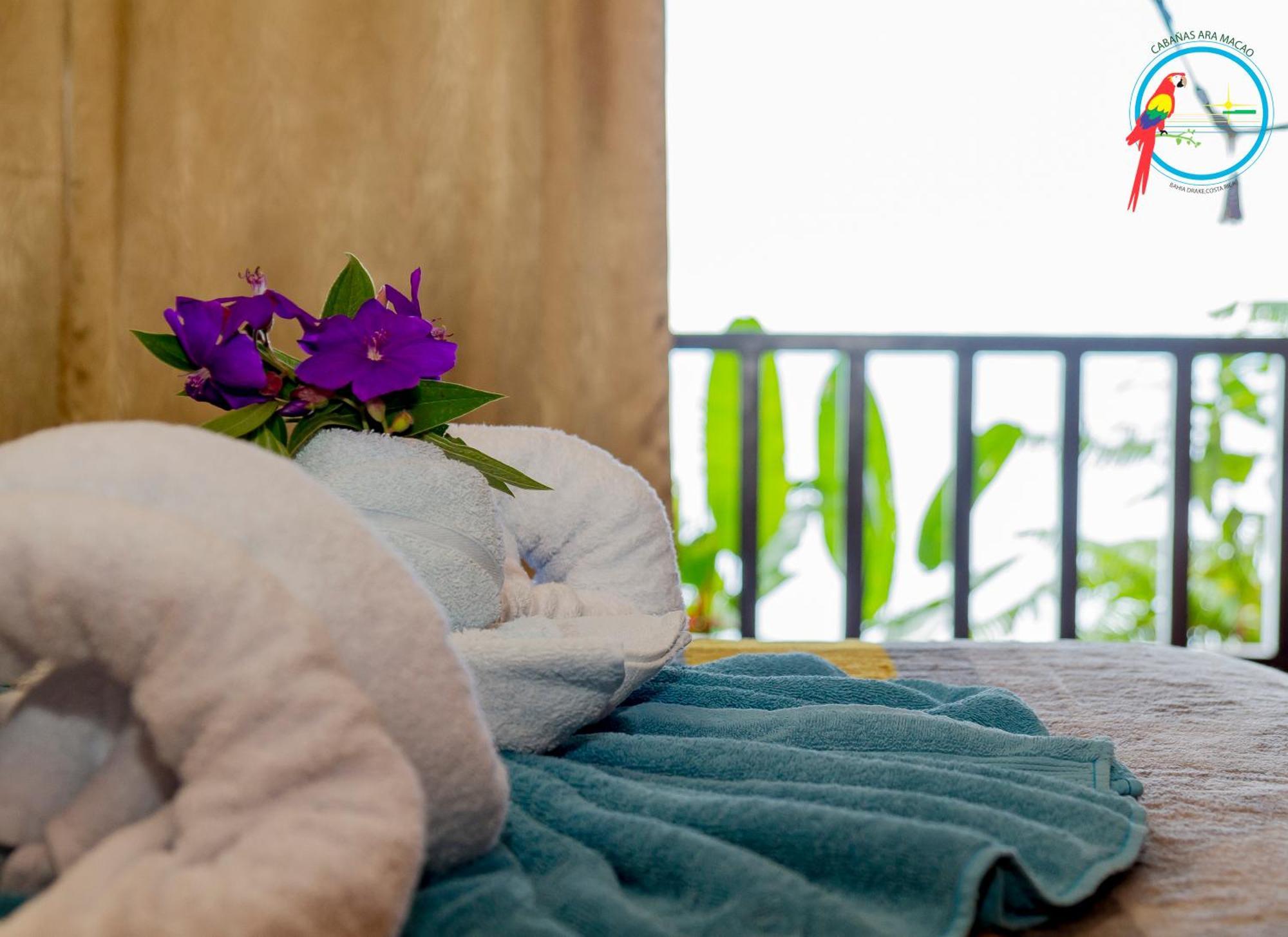 Cabana Ara Macao Lodge Drakes Bay Esterno foto